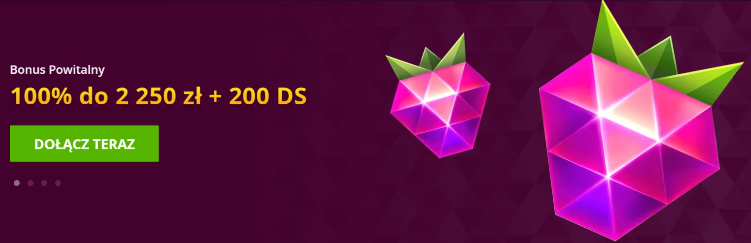 welcome bonus banner 100& and 200 free spins